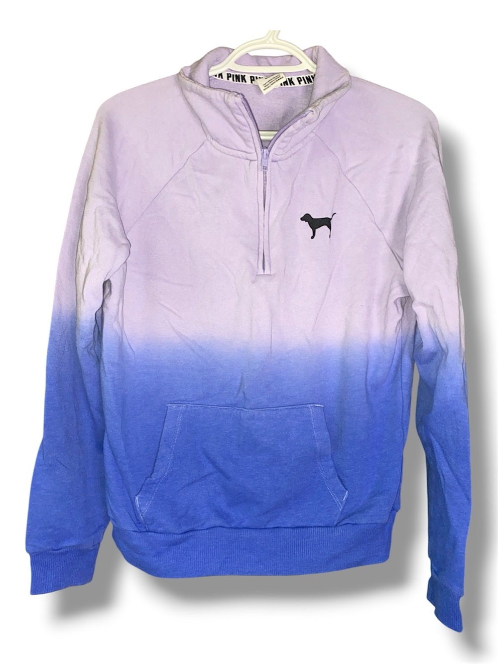 Victoria's Secret PINK Lavender Logo Band Pullover